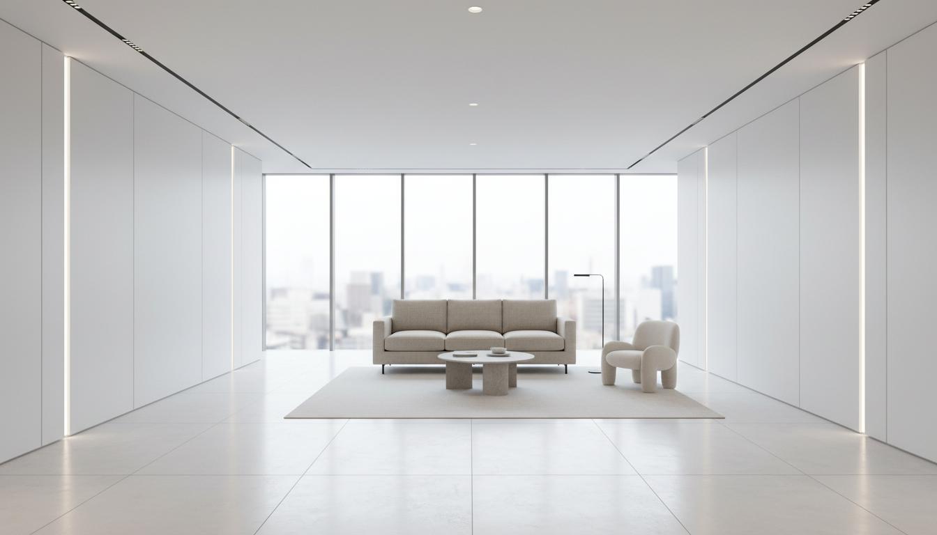 Modern tile showroom